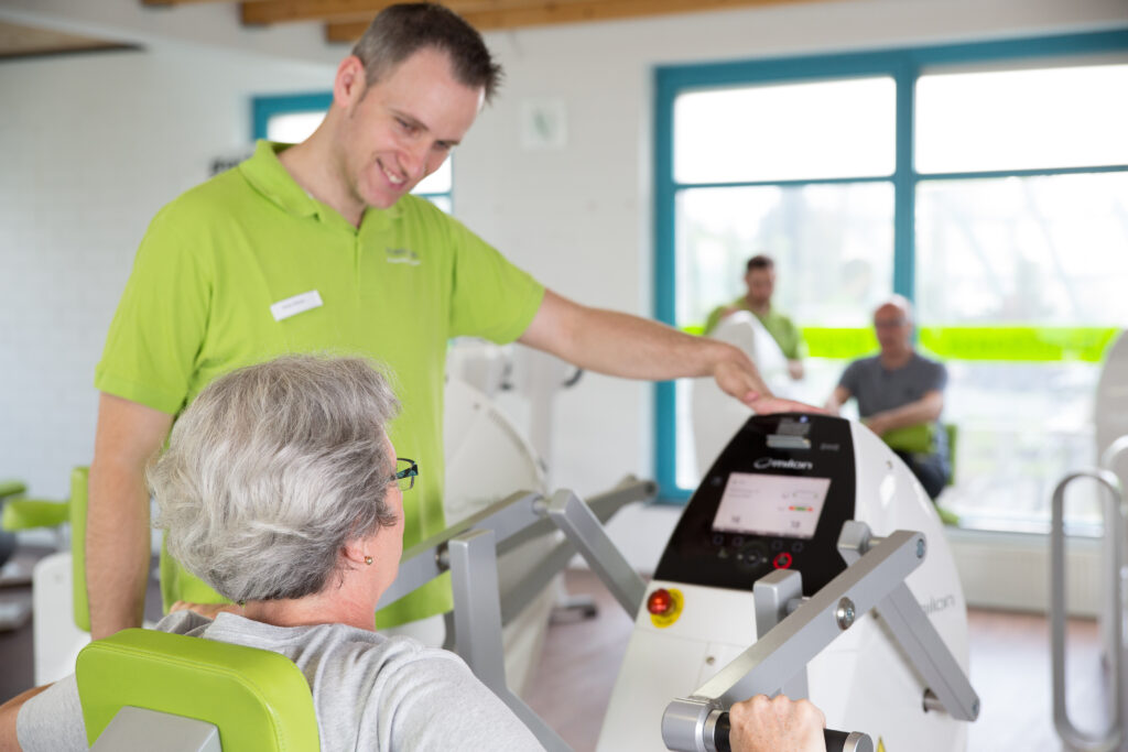 Betreutes Training bei FIT AND PHYSIO Neuwied für Patienten aus Bonefeld
